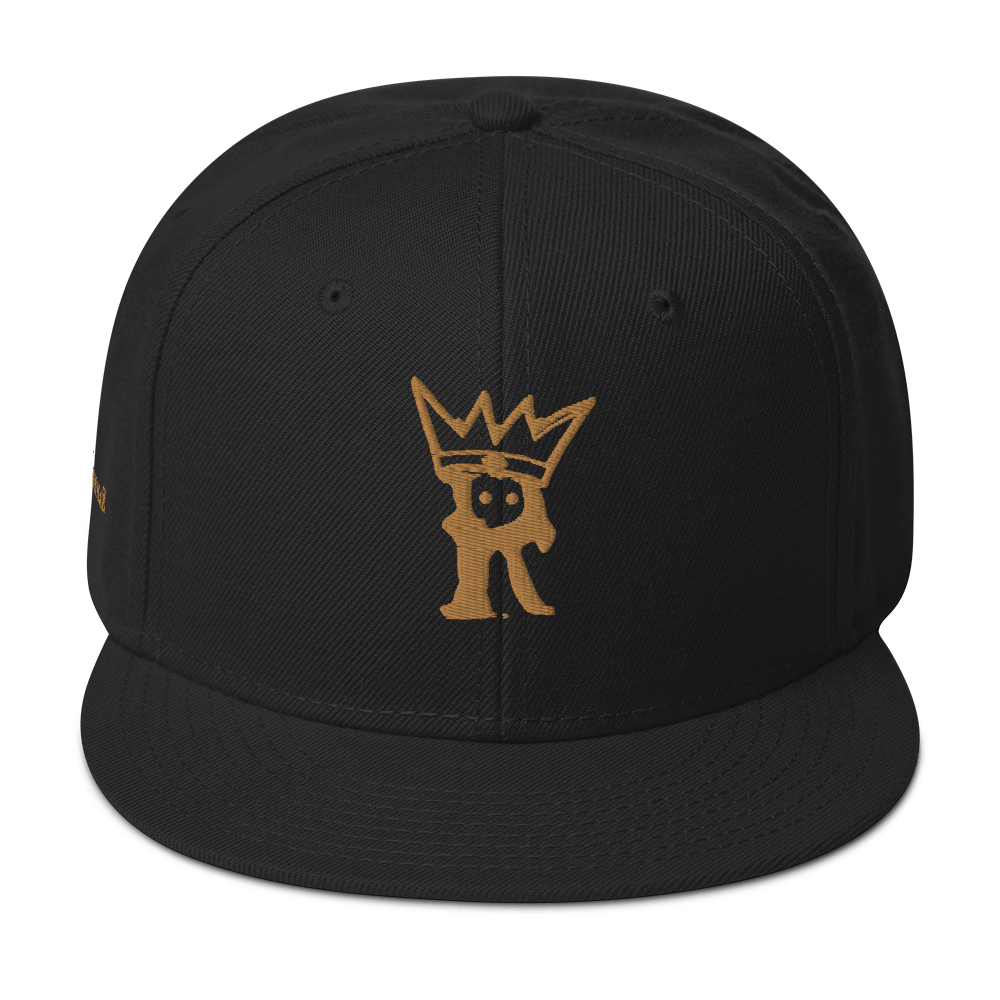 GameRunnaZ Classic Flat Bill Snapback (Old Gold)