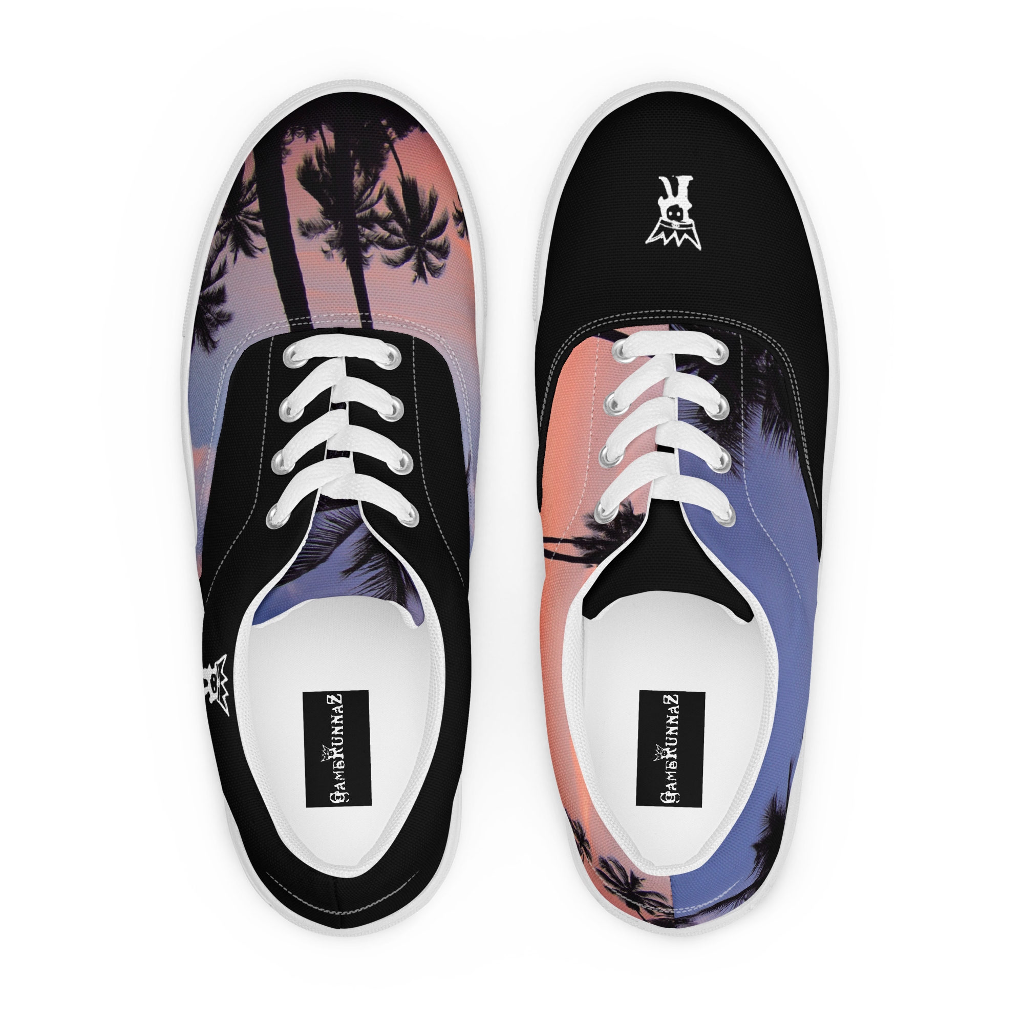 GameRunnaZ Men's "Golden Hour" Canvas Lace-ups - Image 7