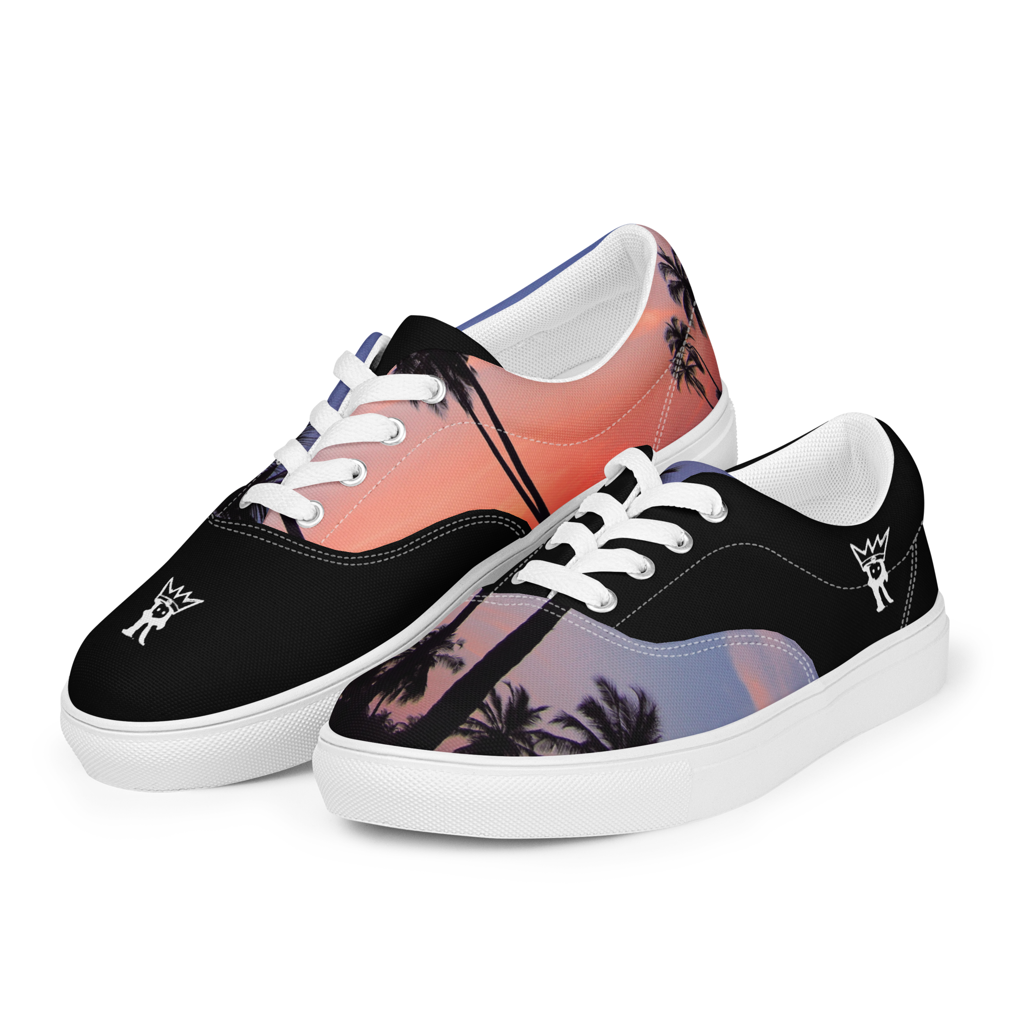 GameRunnaZ Men's "Golden Hour" Canvas Lace-ups - Image 5