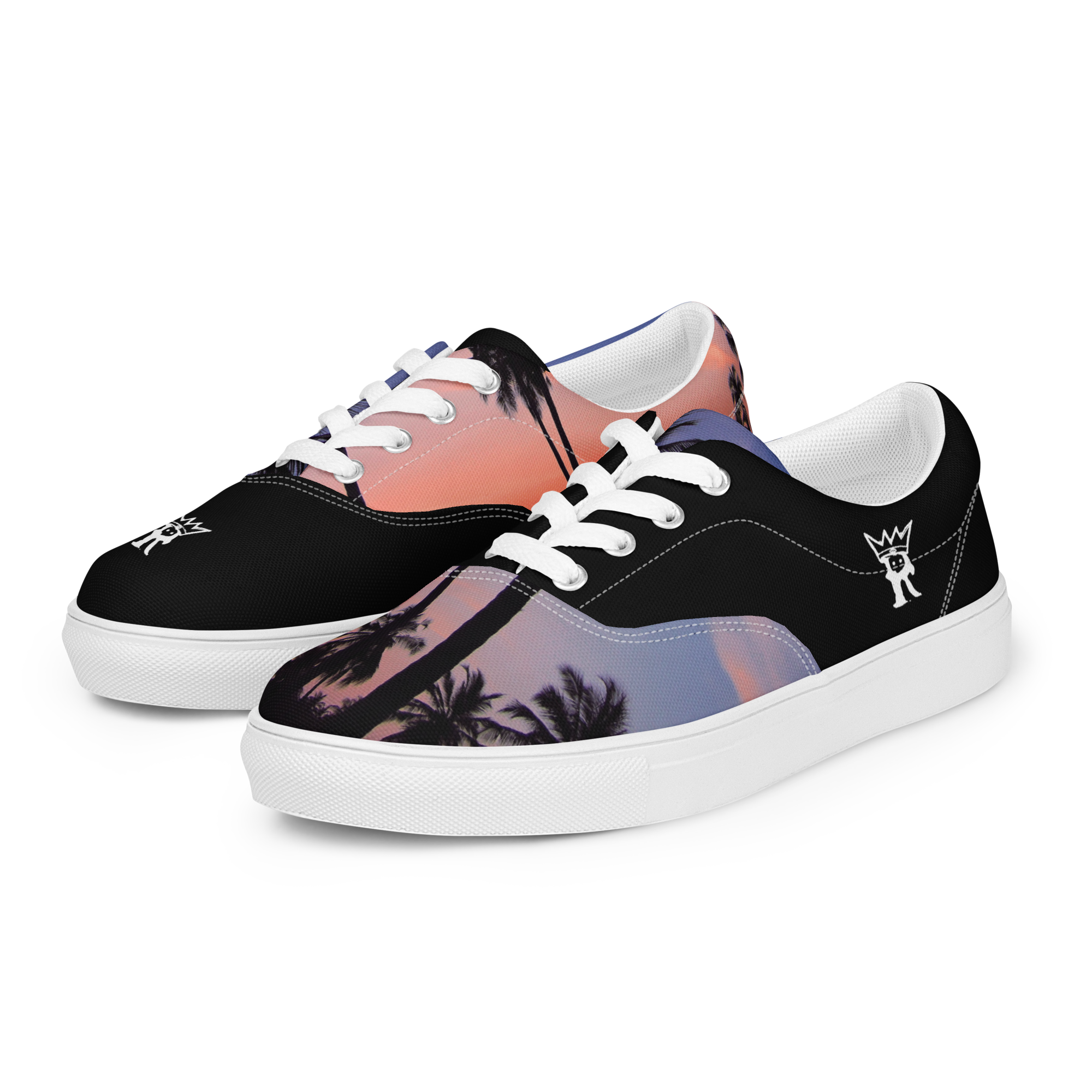 GameRunnaZ Men's "Golden Hour" Canvas Lace-ups - Image 2